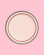 xo, Fetti Camp Gingham Paper Plates - 24 pk, 9" | Bachelorette Decorations, Camp Bride, Getting Lit + Getting Hitched, Gingham Birthday Party, Glamping Baby Shower Supplies, Cool Cake Plates
