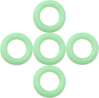 30PCS Tents Accessories Tent Canopy Nail Ring Tent Stakes Ring Fluorescent Glow in The Dark Tent Ring Tent Nail Rings