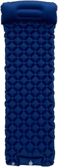 Self-Inflating Camping Mattress - Outdoor Tent Sleeping Pad, Lightweight Compact Air Cushion for Hiking Campsite(Navy)
