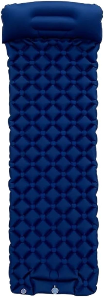 Self-Inflating Camping Mattress - Outdoor Tent Sleeping Pad, Lightweight Compact Air Cushion for Hiking Campsite(Navy)