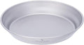 iBasingo 183mm Titanium Trek Plate Dishes Saucer Portable Kitchen Tableware Small Pan Ultralight for Outdoor Travel Backpacking Camping Hiking & Home Everyday Use Ti1109T