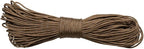 Paracord Planet – Fluorescent 1.75mm Reflective Guyline 95 Paracord Tent Rope Camping Parachute Cord – Brown – 65ft