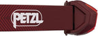 PETZL ACTIK CORE Headlamp - Powerful, Rechargeable 650 Lumen Light with Red Lighting for Hiking, Climbing, and Camping - Red