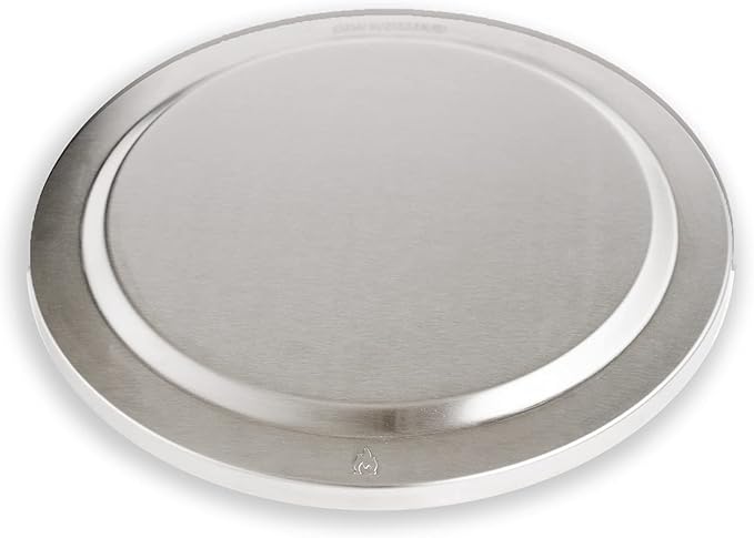 Solo Stove Ranger Lid - Premium 304 Stainless Steel Fire Pit Cover, Modern Round Design, Versatile Tabletop Accessory, Compatible with Solo Stove Bonfire, Wood Burning and Camping Accessory