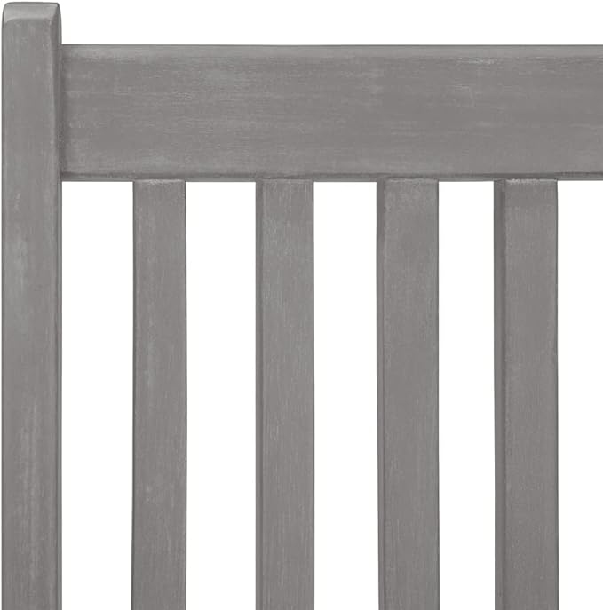 Patio Reclining Chairs with Cushions,Camp Chair,Barbecue Chairs,Fishing Chairs,Bistro Chair,Coffee Chair,Patio Funiture,for Dining Room,Living Room,Study Room,Garden,8 pcs Gray Acacia Wood