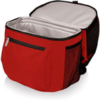 PICNIC TIME NCAA Indiana Hoosiers Zuma Backpack Cooler - Soft Cooler Backpack - Lunch Cooler, (Red)