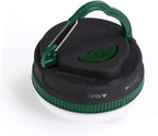 NOLITOY Portable LED Hanging Tent Light for Camping Lightweight Outdoor Lantern for Emergency Use Battery-Powered Green Tent Lamp Compact for Hiking Picnic Backpacking