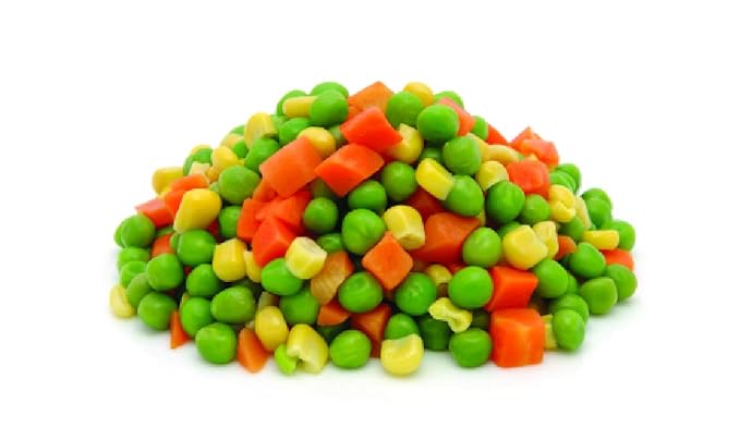 Fresh and Honest Foods 100% All Natural Freeze Dried Mixed Vegi II (Peas, Corn, Carrots) 20.1 OZ #10 Can