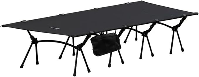 Camp Bed Camping Cot Aluminum Alloy Folding Bed Ultra-Light Lightweight Outdoor Camping Tent Self-Driving Lunch Break