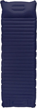 Camping Sleeping Pad Inflatable Mattress, Compact-Portable Lightweight Mat with Built-in Foot Mattress Twin Size Double with Pillow Built-in