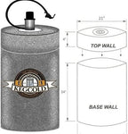 Portable Keg Cooler - Foldable, Reusable, Lightweight, Insulated, and Easy Setup