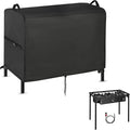 Stove Cover for VIVOHOME 3-Burner Propane Gas Stove, 35inch Outdoor Stove Covers Waterproof for Bestfire 3 Burners Camping Stoves-35”L x 18" W x 29" H