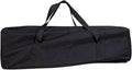 BBQ Tool Storage Bag,Oxford Grill Tool Carry Bag, Waterproof Outdoor Picnic Cooking Tools Bag Carry Bag for Camping Car Trip Outdoor Camping (Black,Size:24.41x 5.12 x 9.45inch)