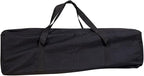 BBQ Tool Storage Bag,Oxford Grill Tool Carry Bag, Waterproof Outdoor Picnic Cooking Tools Bag Carry Bag for Camping Car Trip Outdoor Camping (Black,Size:24.41x 5.12 x 9.45inch)