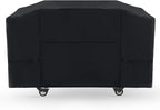 NettyPro Griddle Cover for Blackstone 28 inch Griddle, Waterproof UV Resistant 2 Burner Flat Top Gas Grill Cover 28" Cooking Station Camping, Black