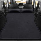 Car Inflatable Mattress for Tahoe 2021 2022 2023 2024 Portable Air Sleeping Bed with Pillow Camping Travel Cot Inflatable Trunk Sleeping Pad,Black