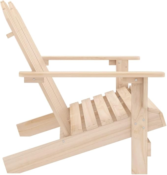 2-Seater Patio Adirondack Chair,Outdoor Chairs,Leisure Chair,Reception Chair,Garden Chair,Decorative Chair,Camping Chair,Conversation Chair,for Patio,Balcony,Party,Solid Wood Fir