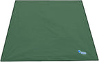 Azarxis Waterproof Camping Tent Tarp Hammock Rain Fly Footprint Ground Cloth Shelter Sunshade Beach Picnic Blanket Mat for Outdoor Camping Park Lawn