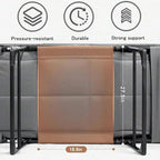 Camping Cot Portable Folding Bed for Adults 6 Position Adjustable Cot Recliner Chair with Pillow Heavy Duty Steel Frame Camping Office Nap Indoor Outdoor Use (Extra Large(78in))