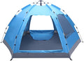 Camping Tent, Waterproof & Windproof Camping Dome Tent Automatic Pop Up Quick Shelter with Portable Carry Bag for Outdoor Hiking
