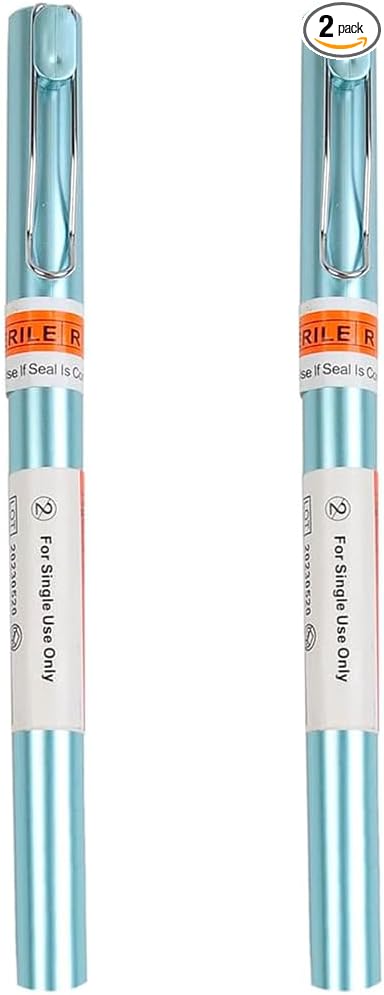 2pcs 14G Emergency First Aid Kit Tension Pneumothorax Thoracic Needle Chest Decompression Needles Body Piercing Needle