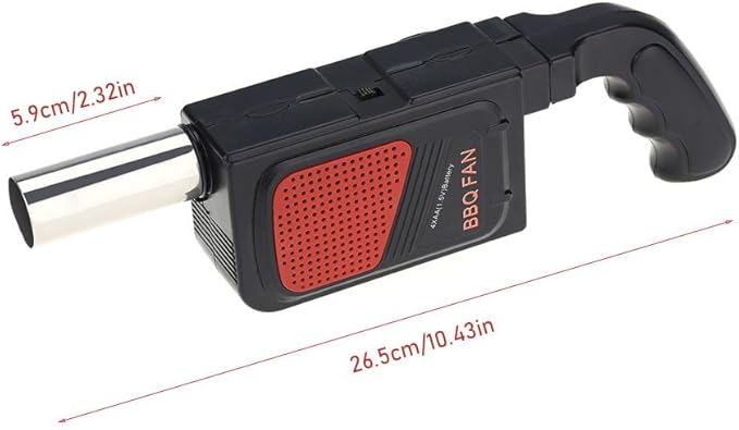 Electric Fire Blower Fan – Portable Handheld BBQ Grill & Fireplace Air Blower for Outdoor Camping, Picnic, and Barbecue Cooking