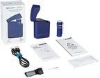 OLIGHT Baton4 Premium Edition EDC Lights 1300 Lumens with Type-C Charging Box, Powered by Rechargeable Battery, Small Bright Flashlight for Camping, Emergencies, Outdoors (Regal Blue)