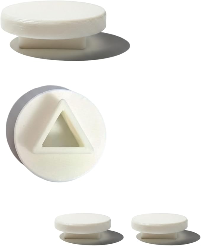 [2 Pack] 3D Printed Tent Stake Pusher Caps for MSR Groundhog & Mini – Fits 7.5" & 6" Stakes – Ultralight Durable Plastic Caps – Camping & Backpacking Tool for Easy Tent Setup and Outdoor Gear
