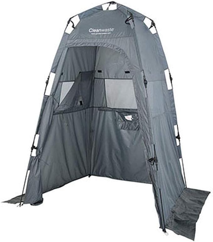Spacious Portable Privacy Tent for Outdoor Showers, Changing Room & Compatible for Cleanwaste Camping Toilet - Surfing, Beach, Hiking, Ice Fishing & More - 6½ Ft. Tall with 4' x 4' of FloorSpace
