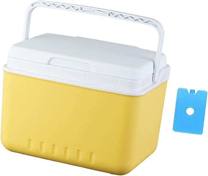 MYCENSE Insulated Ice Cooler, Portable Storage Case Drink Bucket, Versatile Fridge Hard Ice Chest Box for Camping Picnic Beach BBQ Tailgating Fishing