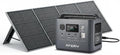 AFERIY Nomad800 Power Station, with 200W ETFE Foldable bracket Solar Panels, 512Wh Solar Generator for Camping, CPAP, RVs