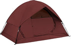 Spacious Waterproof 2/4 Person 4-Season Tent with Big Rain Fly – Versatile Outdoor Camping Tent for Hiking, Backpacking, and Festivals – Easy Setup & Durable Design