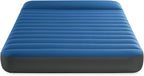 Intex 64012E TruAire Luxury Camping Mattress: Fiber-Tech – Puncture-Resistant Laminate – QuickFill USB Air Pump – 600lb Weight Capacity – Full Size, Blue