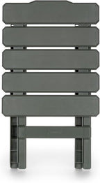 Camco 21042 Quick-Folding Adirondack Table, Plastic, Sage