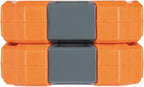 Klein Tools 62811 Reusable Ice Packs for Cooler Bags and Lunch Boxes, Interlocking Design, Heavy Duty for Daily Use, Quick Freeze, 2-Pack