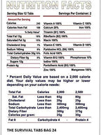 Ultimate milk tabs non-GMO gluten-free 240 survival tabs for 20 days