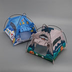 Miniature Cute Tent,1:12 Scale Miniature Camping Tent, 6.7 Inch Realistic Doll House Tents,Handmade Mini Tents for Diorama Displays,Photography Props,Birthday Gift Decor