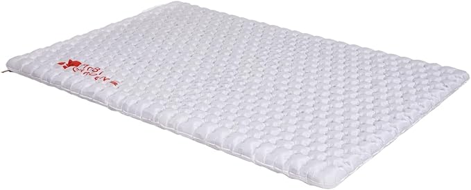 MOBI GARDEN Gennye Pro Rectangular Sleeping Pad for Camping, Extra Thick Insulated Air Mat for Side Sleepers, R-Value 3.9 Winter Mattress with Noise Reduction & Anti-Slip Design, Wide & Double Sizes
