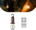 Solar Camping Lights USB Rechargeable Tent Hanging Light Bulb,Portable Outdoor Vintage LED Camping Light,Pendant Emergency Lighting Lantern for Hiking,Backpacking,Fishing,Emergency Outage(Spherical)