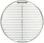 SnS Grills EasySpin Charcoal Grill Cooking Grate, 304 Stainless Steel, Large Hinged Opening, Perfect for 2-Zone Cooking, Replacement Grate Compatible with Weber & Other Grills - 18” Inches
