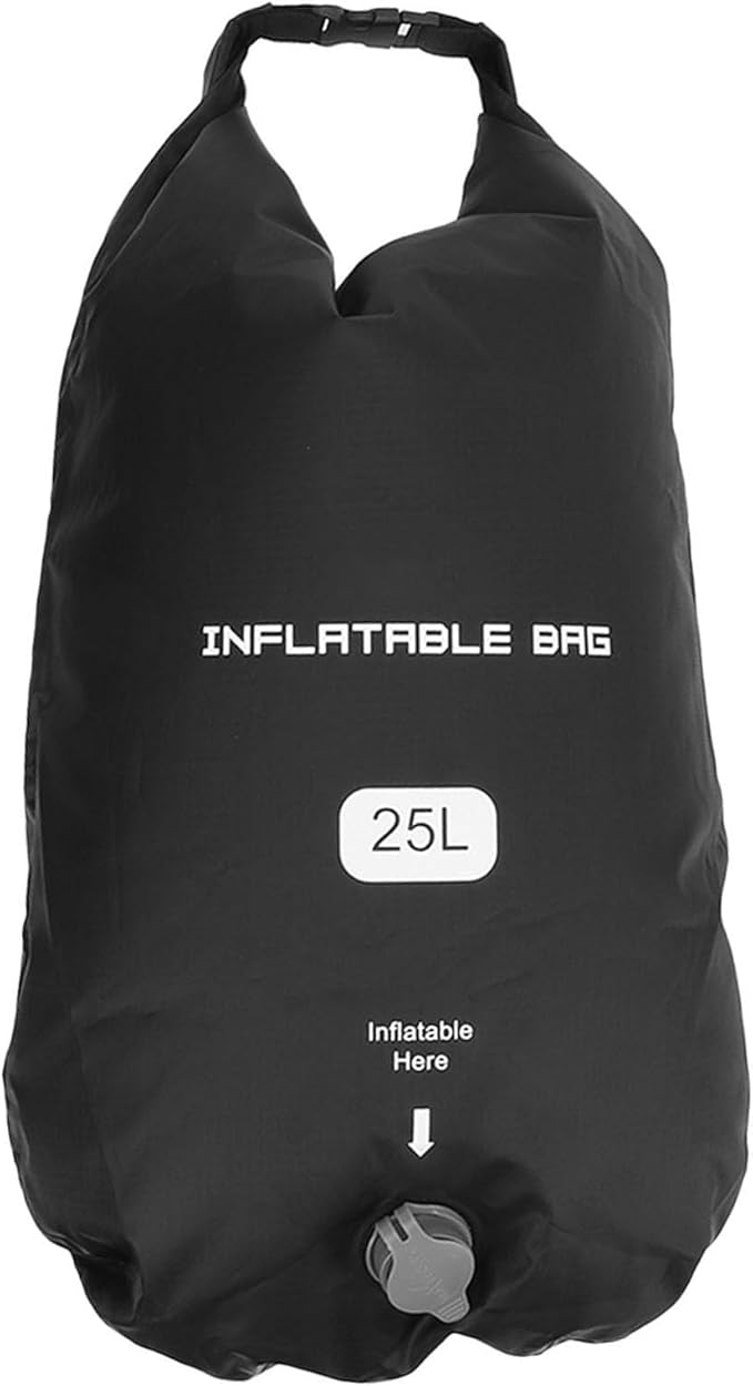 GOWENIC Inflatable Bag, 2 In1 Pump Sack Roll Top Compression Pump Bag, Sack Storage for Inflation Sleeping Pad, Mattress & Camping Mat