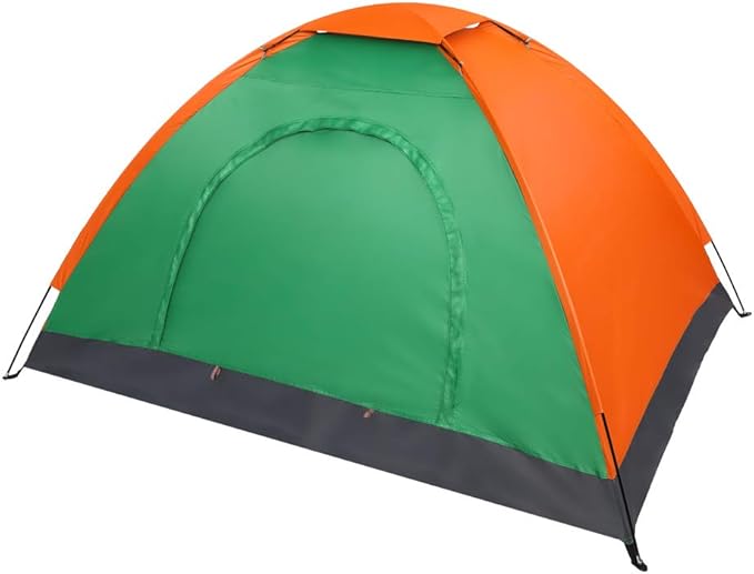 Camping Tent, Waterproof & Windproof Camping Dome Tent Automatic Pop Up Quick Shelter with Portable Carry Bag for Outdoor Hiking