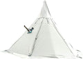 WINTENT 4 Season Waterproof Teepee Tent Yurt with Stove Jack for Adult Camping Hiking, Height 7.8FT/240CM