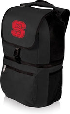 Picnic Time NCAA NC State Wolfpack Zuma Backpack Cooler, Soft Cooler Backpack, Lunch Cooler, Black, 22 Liters