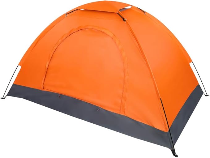 Camping Tent, Waterproof & Windproof Camping Dome Tent Automatic Pop Up Quick Shelter with Portable Carry Bag for Outdoor Hiking