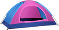 Camping Tent Ultralight Dome with Shelters Carry Bag Waterproof Double-Door Design for Backpacking Hiking and Outings