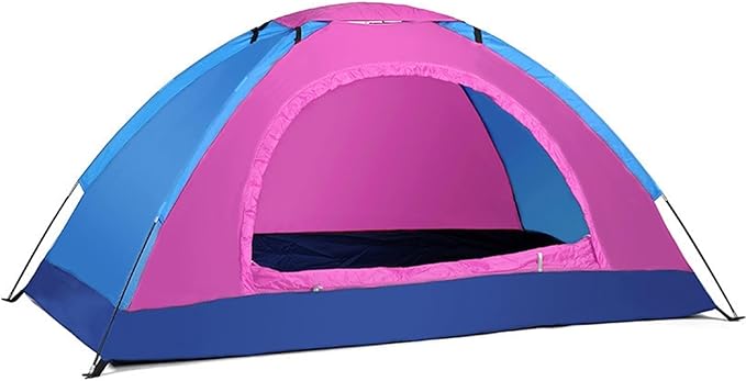 Camping Tent Ultralight Dome with Shelters Carry Bag Waterproof Double-Door Design for Backpacking Hiking and Outings