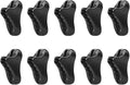10 PCS Guyline Tents Cord Buckle Nylon Mini Outdoor Triangle Rope Adjuster Black Line Lock Tent Tensioners