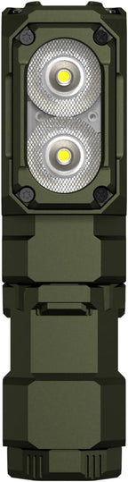 WUBEN Army Green Battery Extension Tube for Flashlight(Model: E7), for Outdoor/Indoor Activities Camping, Hiking, Fishing, Walking, etc.