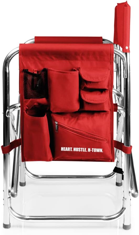 Picnic TIME NFL Unisex-Adult NFL Sports Chair with Side Table, Beach Chair, Camp Chair for Adults